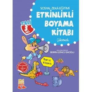Sosyal Zeka Eğitimi Etkinlikli Boyama Kitabı