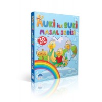 1. Sınıflar İçin Muki ile Buki Masal Serisi 10 Kitap