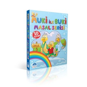 1. Sınıflar İçin Muki ile Buki Masal Serisi 10 Kitap