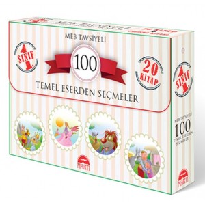1. Sınıf MEB Tavsiyeli 100 Temel Eserden Seçmeler 20 Kitap Takım