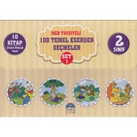 2.Sınıf MEB Tavsiyeli 100 Temel Eser Seçmeler Set 1 10 Kitap Takım