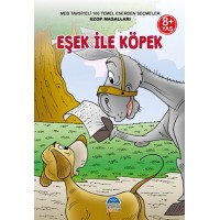 3. Sınıf 100 Temel Eserden Seçmeler Set 2 Eşek ile Köpek Ezop Masalları
