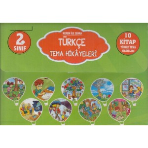 2. Sınıf Kerem İle Zehra Türkçe Tema Hikayeleri 10 Kitap