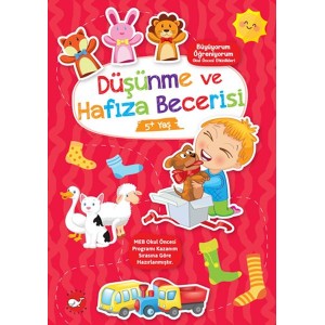 Büyüyorum Öğreniyorum Okul Öncesi Etkinlikleri Düşünme ve Hafıza Becerisi 5 Yaş
