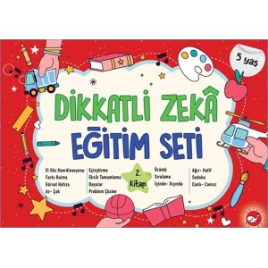 Dikkatli Zeka Eğitim Seti 2. Kitap 5 Yaş
