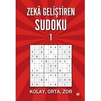Zeka Geliştiren Sudoku 1 Kolay Orta Zor
