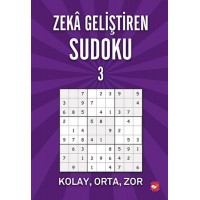 Zeka Geliştiren Sudoku 3 Kolay Orta Zor
