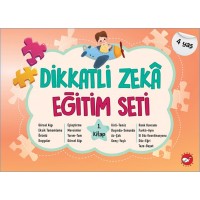 Dikkatli Zeka Eğitim Seti 1. Kitap 4 Yaş