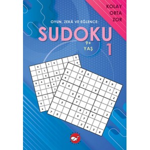 Oyun, Zeka ve Eğlence Sudoku 1 Kolay, Orta, Zor 9 Yaş
