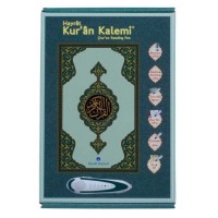 Kuran Okuyan Kalem Seti Yeşil, Orta Boy, Karton Kutulu