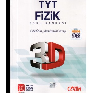 Çözüm 3D TYT Fizik Tamamı Video Çözümlü Soru Bankası