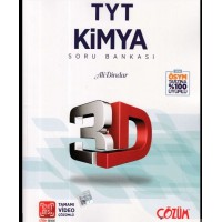 3D TYT Kimya Tamamı Video Çözümlü Soru Bankası Yeni