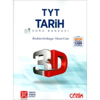 3D TYT Tarih Tamamı Video Çözümlü Soru Bankası Yeni