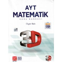 3D AYT Matematik Tamamı Video Çözümlü Soru Bankası Yeni