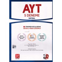 3D AYT Sayısal 5'li Paket Deneme