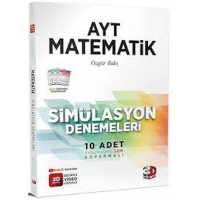 3D Yayınları AYT Matematik 10 lu Simülasyon Denemeleri Video Çözümlü