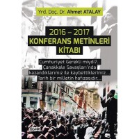 2016 2017 Konferans Metinleri Kitabı
