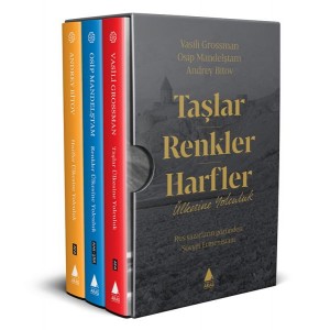 Taşlar Renkler Harfler 3 Takım Takım Özel Kutulu Set