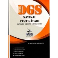 İntibak 2020 DGS Sayısal Test Kitabı Matematik Geometri Sayısal Mantık Yeni