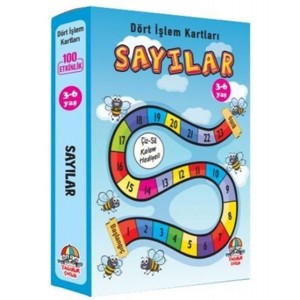 Sayılar Dört İşlem Kartları 3 6 Yaş Cep Boy