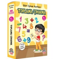 Toplama Çıkarma Dört İşlem Kartları 9 Yaş Cep Boy