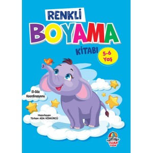 Renkli Boyama Kitabı 5 6 Yaş