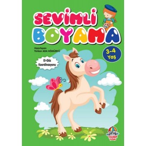 Sevimli Boyama 3 4 Yaş