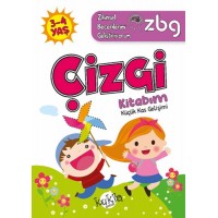 ZBG 3 4 Yaş Çizgi Kitabım
