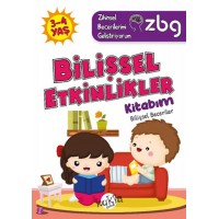 ZBG 3 4 Yaş Bilişsel Etkinlikler Kitabım