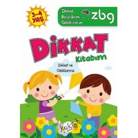 ZBG 3 4 Yaş Dikkat Kitabım