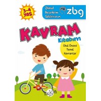 ZBG 3 4 Yaş Kavram Kitabım