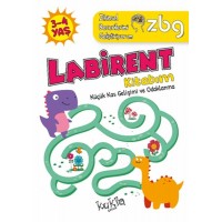 ZBG 3 4 Yaş Labirent Kitabım