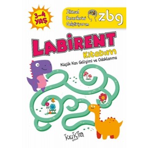 ZBG 3 4 Yaş Labirent Kitabım