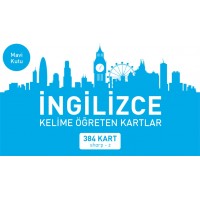 İngilizce Kelime Öğreten Kartlar Mavi Kutu Sharp z