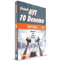 Delta Kültür AYT Sayısal Çözümlü 10 Deneme Yeni